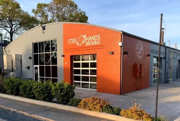 steel hands brewery in greensboro