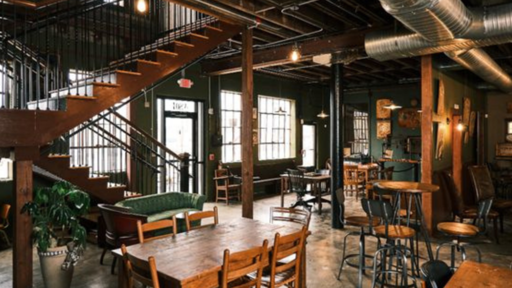 Oden Brewing company inside